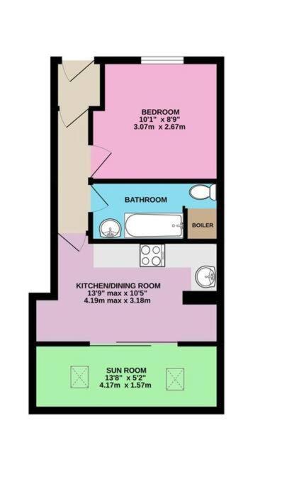 Apartment In Central Exmouth Eksteriør bilde